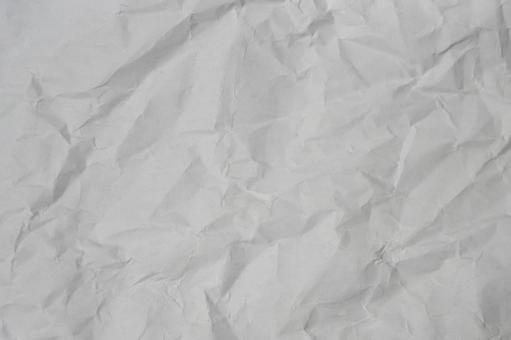 クシャクシャにした紙のテクスチャ1の写真
