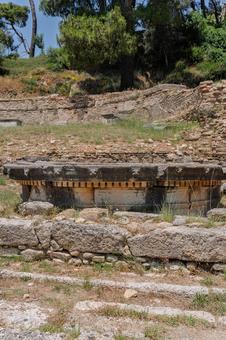 オリンピアの遺跡_8 オリンピアの遺跡_8 オリンピア,ギリシャ,遺跡の写真素材
