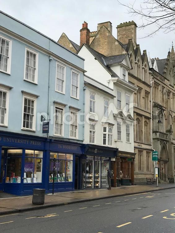 オックスフォードの街並み イギリス,オックスフォード,街並みの写真素材