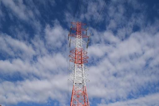 Transmission tower High voltage AC, JPG