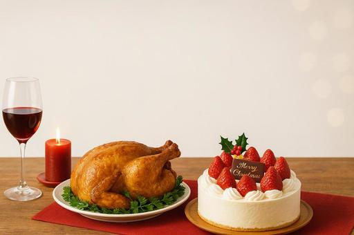 クリスマスディナー クリスマスディナーの写真
