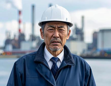 不満な表情の日本人男性 不満な表情の日本人男性の写真