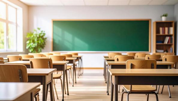 学校の教室 学校の教室の写真