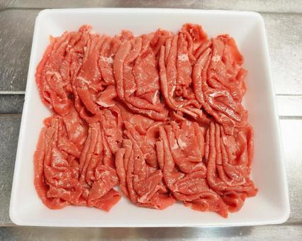 牛肉 牛肉の写真