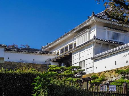 【兵庫県】姫路市・姫路城 菱の門 菱の門,姫路城,姫路市の写真素材