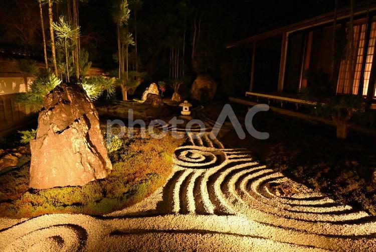 鎌倉　長谷寺　紅葉　ライトアップ 鎌倉,長谷寺,紅葉の写真素材