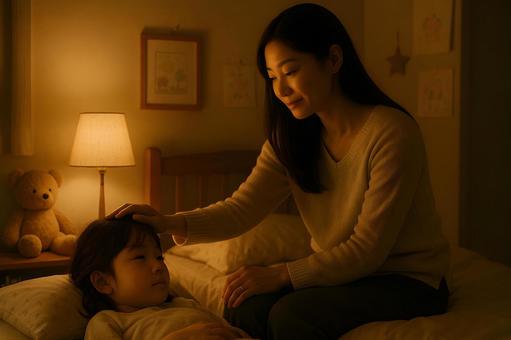 寝る前の優しい時間 寝る前の優しい時間の写真