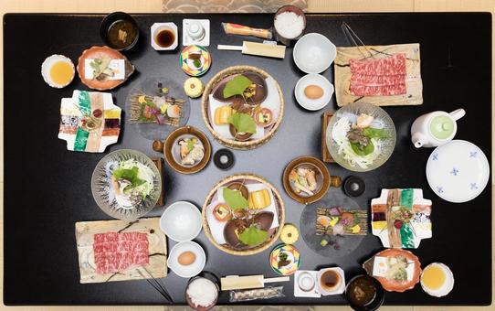 旅行 夕飯 旅館 旅行 夕飯 旅館 旅館,国内旅行,夕飯の写真素材