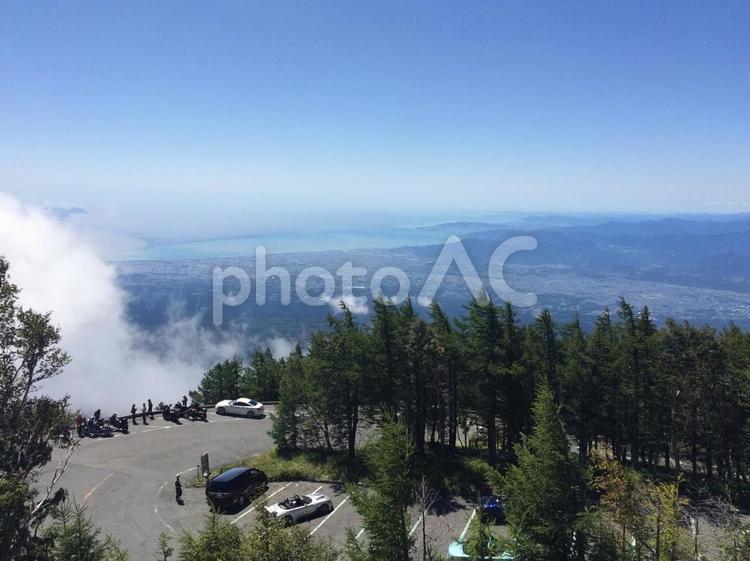 富士山御殿場口 御殿場,静岡,登山の写真素材