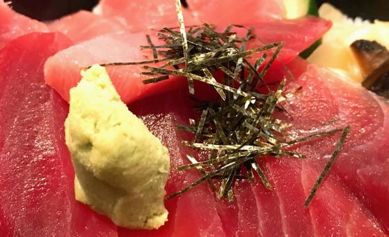 鉄火丼 鉄火丼,マグロ丼,昼食の写真素材