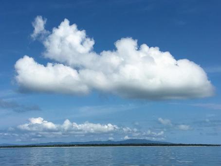 海と雲 海と雲の写真