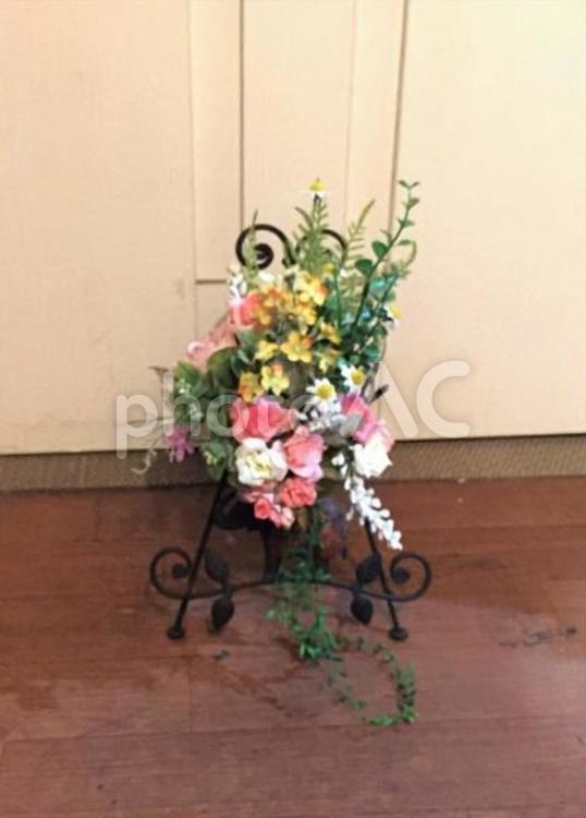 造花　フラワーアレンジメント 造花,フラワーアレンジメント,おしゃれの写真素材