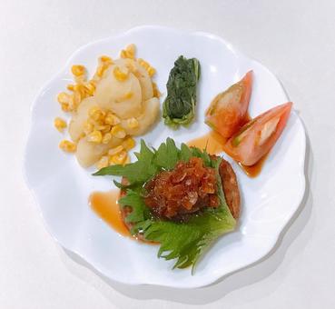 和風ハンバーグ 和風ハンバーグ,ハンバーグ,和風の写真素材