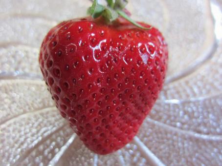 大きくて、甘い、いちごの写真