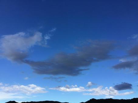 Photo, sky, cloud, white cloud, 
