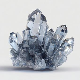 透明感あふれる美しいクリスタル 透明感あふれる美しいクリスタルの写真
