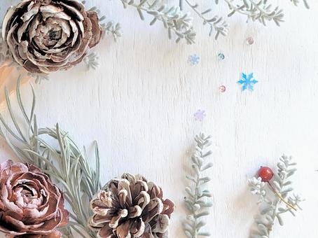 クリスマス　冬イメージ背景　北欧風 クリスマス,12月,もみの木の写真素材