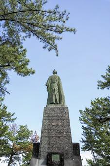 坂本龍馬の銅像 坂本龍馬の銅像 坂本龍馬,高知,四国の写真素材