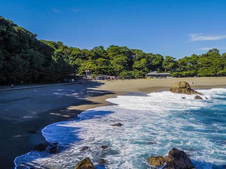 【高知県】高知市・桂浜 桂浜,高知市,高知県の写真素材