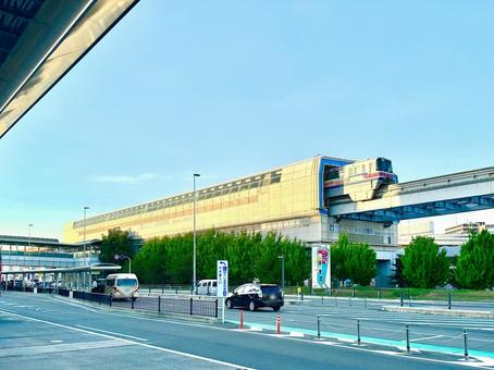 大阪モノレール空港線 大阪モノレール空港線 モノレール,大阪モノレール線,伊丹空港発の写真素材