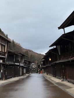 奈良井宿 奈良井宿,長野県,塩尻市の写真素材