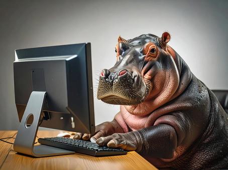 パソコン作業 パソコン作業の写真