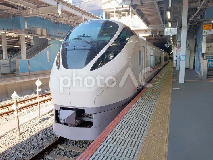 Ｅ６５７系Ｋ４編成 鉄道,乗り物,線路の写真素材