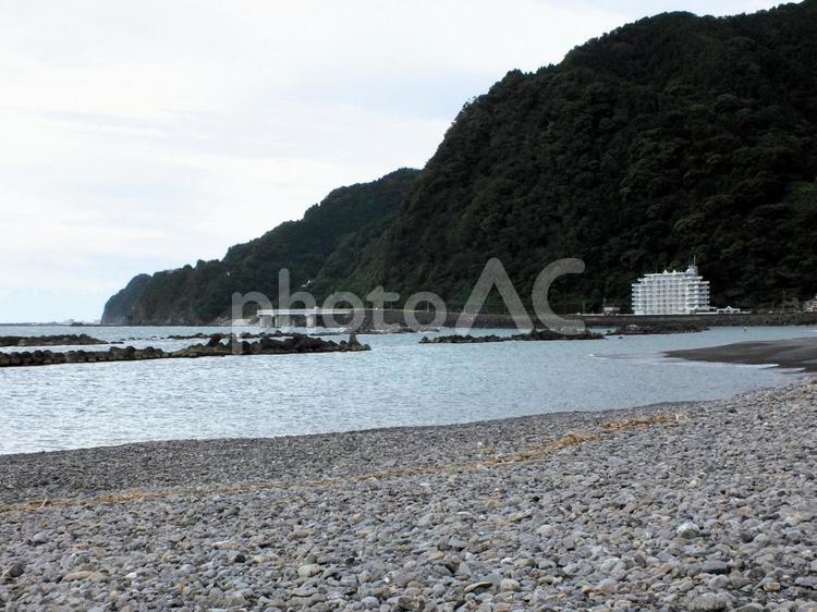用宗海水浴場 波打ち際,海岸,波の写真素材