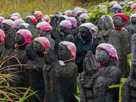 殺生石(千体地蔵) 殺生石(千体地蔵) 殺生石,地蔵,像の写真素材