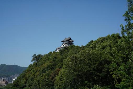 犬山城(駐車場から) 犬山城(駐車場から)の写真