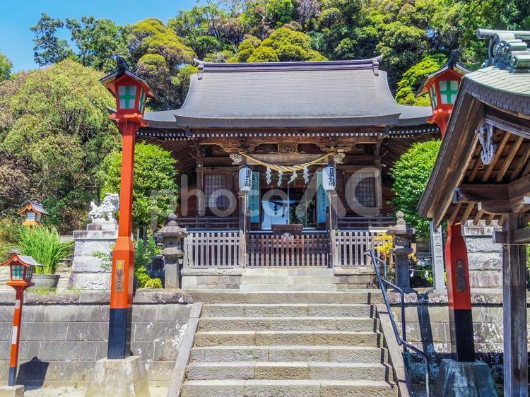 【神奈川県】横浜市・瀬戸神社 瀬戸神社,金沢八景,金沢区の写真素材