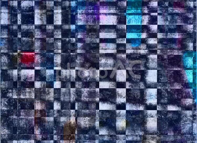 グリッドによる抽象イメージ パターン,モザイク,抽象の写真素材
