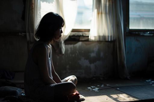 「光の中の静かな孤独 「光の中の静かな孤独の写真