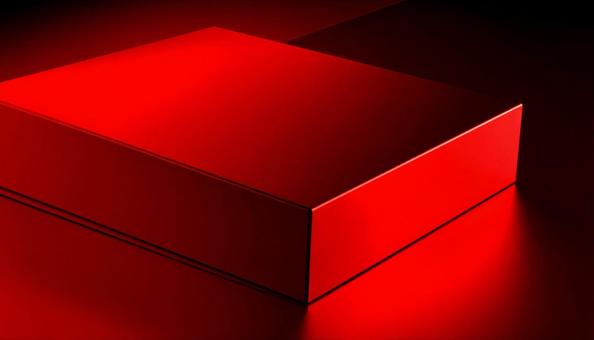 赤い箱 赤い箱の写真