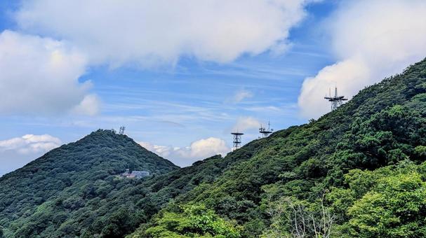筑波山 男体山 筑波山 男体山の写真