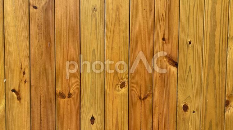 壁　メープル色の木の壁 壁,木,板の写真素材