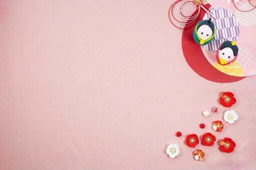 ひな祭りイメージ ひな祭り,雛人形,桃の節句の写真素材