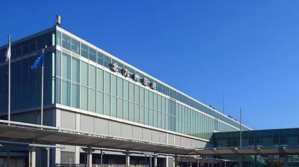 北九州空港　福岡県北九州市小倉南区 北九州空港,建物,空港の写真素材
