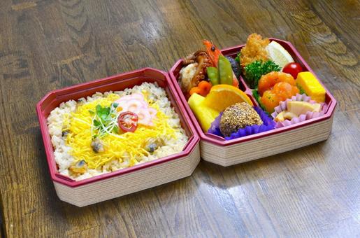 弁当2個 弁当2個の写真