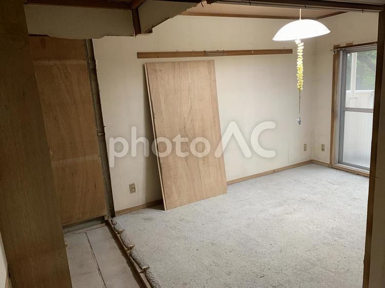 解体後の家 解体,家,マンションの写真素材