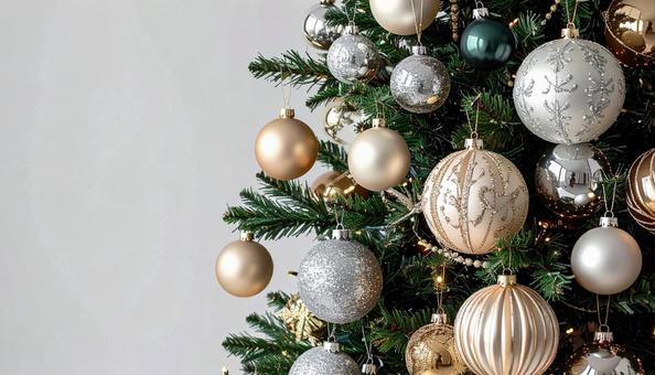 クリスマスツリー オーナメント アップ クリスマスツリー オーナメント アップの写真