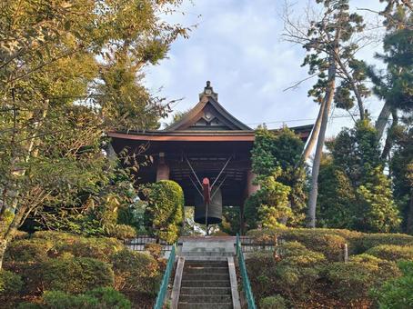 千葉県-法華経寺-鐘楼 法華経寺,寺,正中山の写真素材