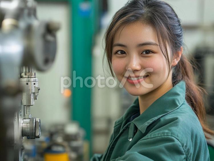 働く女性エンジニアのイメージ 女性,エンジニア,技術者の写真素材