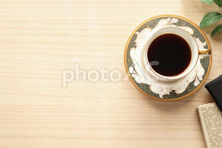珈琲ブレイク・イメージ 珈琲,ホットコーヒー,コーヒーカップの写真素材