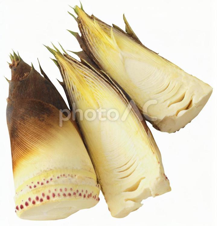 たけのこ（切り抜き） たけのこ,切り抜き,野菜の写真素材