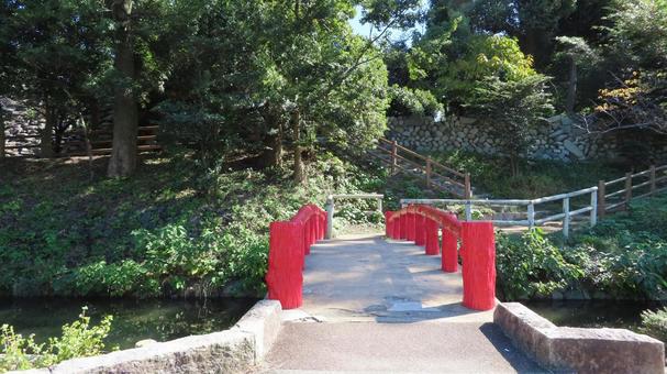 神戸城　城跡の風景 神戸城,織田信孝,神戸氏の写真素材