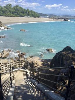 桂浜の海 桂浜の海の写真
