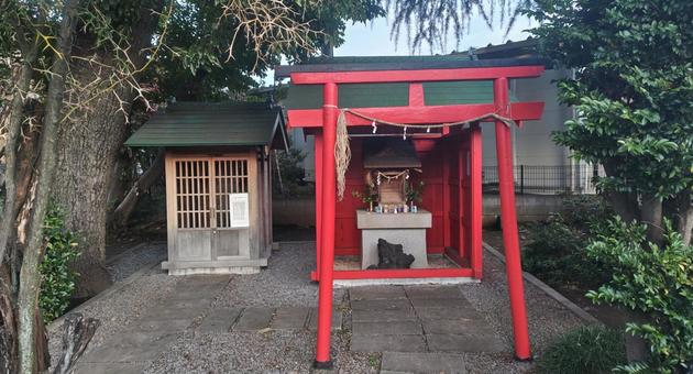 稲荷利大神 稲荷利大神,練馬区,中村の写真素材