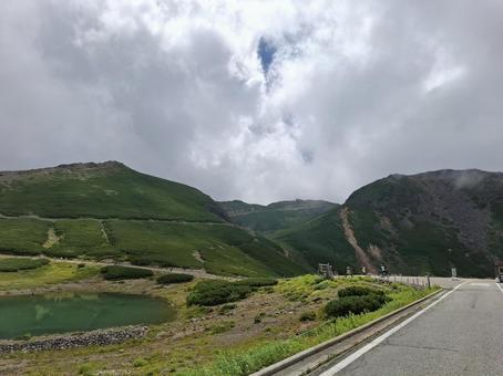 山と雲 山と雲の写真
