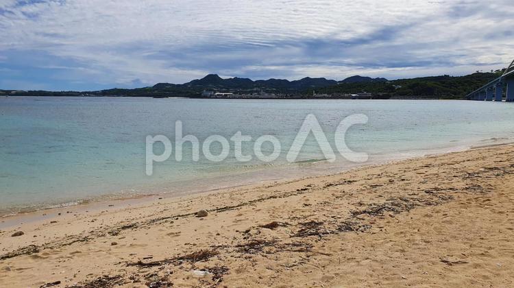 【沖縄・海・浜辺】の写真です。 海,自然,景色の写真素材